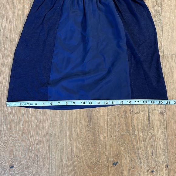 SOFT JOIE Two-Tone Cowl Back/Peek-A-Boo Back Dress - Blue - Size: Small - Picture 14 of 16